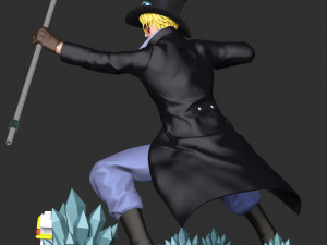 Sabo - One Piece 3D Baskı Modeli