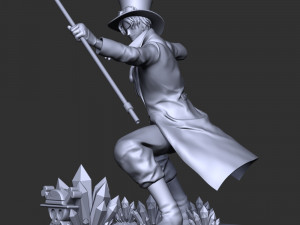 Sabo - One Piece 3D Baskı Modeli