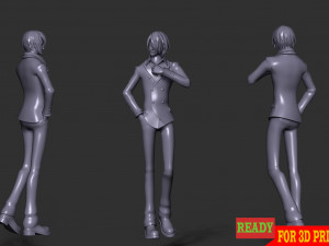 Sanji - One Piece Modelo de Impressão 3D