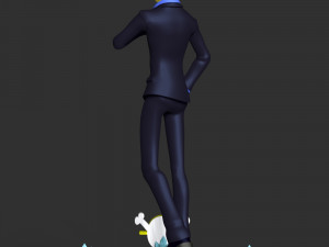 Sanji - One Piece Modelo de Impressão 3D
