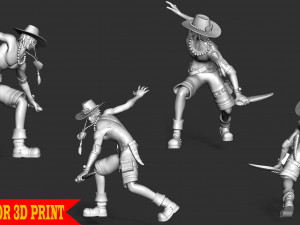 Portgas D Ace - One Piece 3D Принт Модель