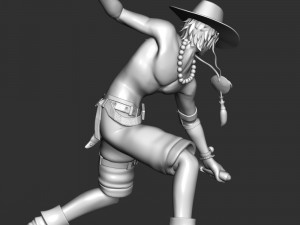 Portgas D Ace - One Piece 3D Принт Модель