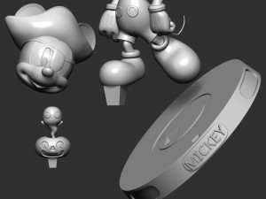 Mickey - Happy Halloween 3D Принт Модель