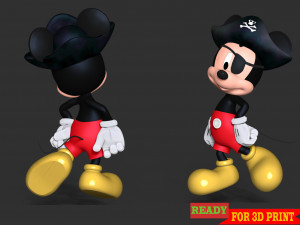 Mickey - Happy Halloween 3D Принт Модель