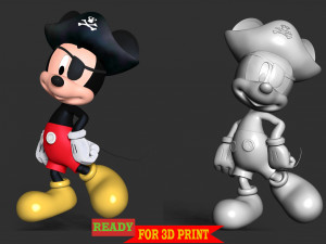 Mickey - Happy Halloween 3D Принт Модель