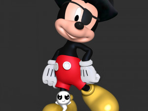 Mickey - Happy Halloween 3D Принт Модель