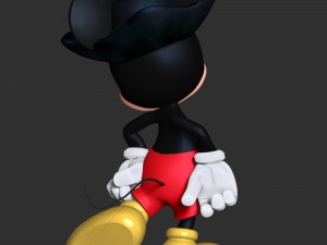 Mickey - Happy Halloween 3D Принт Модель