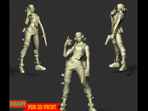 Raze - Valorant 3D Принт Модель