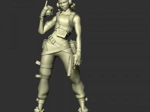 Raze - Valorant 3D Print Model