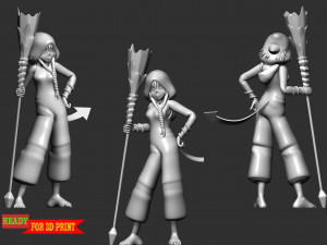 Conjurer Medusa - Halloween 3Dプリントモデル