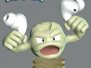 Geodude Pokemon - Тримач Airpod 3D Принт Модель