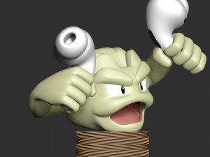 Geodud Pokemon - Airpod Holder Modèles 3D en vedette