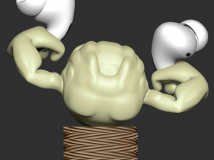 Geodud Pokemon - Airpod Holder Modèles 3D en vedette