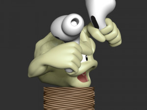 Geodud Pokemon - Airpod Holder Modèles 3D en vedette