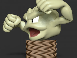 Geodud Pokemon - Airpod Holder Modèles 3D en vedette