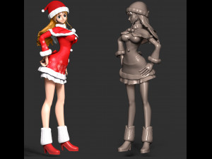 Nami Xmas - One Piece 3D प्रिंट मॉडल