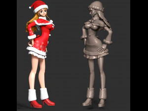 Nami Xmas - One Piece 3D Print Model