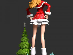 Nami Xmas - One Piece 3D Print Model