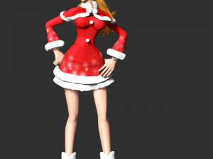 Nami Xmas - One Piece 3D Print Model