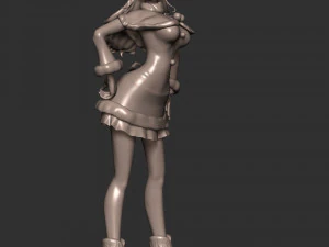 Nami Xmas - One Piece 3D Print Model