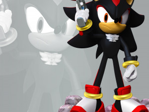 Shadow - Sonic The Hedgehog Modelo de impresión 3D