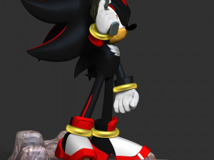 Shadow - Sonic The Hedgehog Modelo de impresión 3D