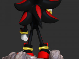 Shadow - Sonic The Hedgehog Modelo de impresión 3D
