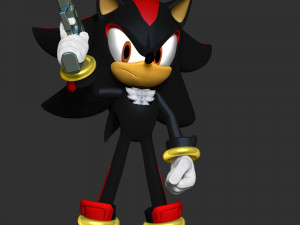 Shadow - Sonic The Hedgehog Modelo de impresión 3D