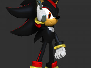 Shadow - Sonic The Hedgehog Modelo de impresión 3D