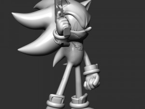 Shadow - Sonic The Hedgehog Modelo de impresión 3D