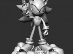 Shadow - Sonic The Hedgehog Modelo de impresión 3D