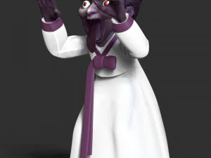 Ghost Grandmother - Halloween 3D Print Model