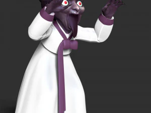 Ghost Grandmother - Halloween 3D Print Model