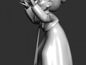 Ghost Grandmother - Halloween Modelo de impresión 3D