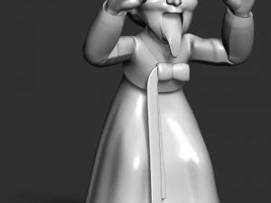 Ghost Grandmother - Halloween 3D Print Model