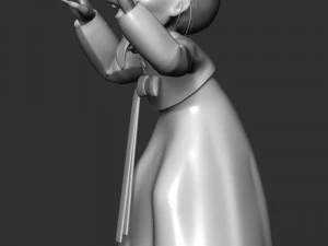 Ghost Grandmother - Halloween 3D Print Model