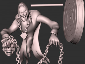 Ghost Krillin Dragon Ball - Halloween Modelo de impresión 3D