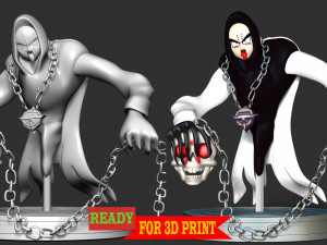 Ghost Krillin Dragon Ball - Halloween Modelo de impresión 3D