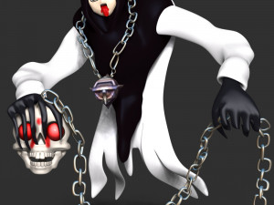 Ghost Krillin Dragon Ball - Halloween Modelo de impresión 3D