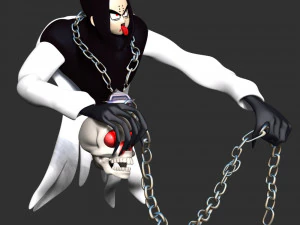 Ghost Krillin Dragon Ball - Halloween 3D Print Model