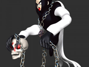 Ghost Krillin Dragon Ball - Halloween Modelo de impresión 3D