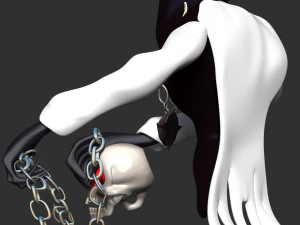 Ghost Krillin Dragon Ball - Halloween 3D Print Model