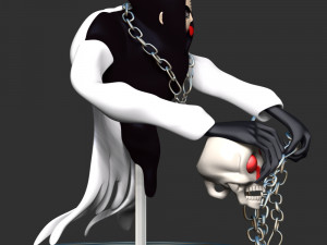 Ghost Krillin Dragon Ball - Halloween Modelo de impresión 3D