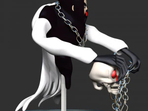 Ghost Krillin Dragon Ball - Halloween 3D Print Model