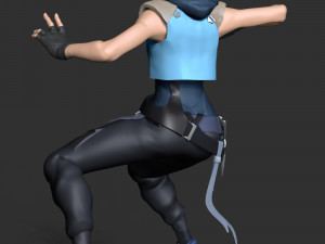 Jett - Valorant 3D Принт Модель