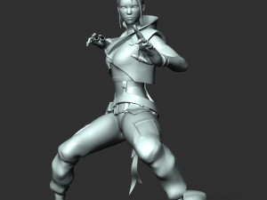 Jett - Valorant 3D Принт Модель
