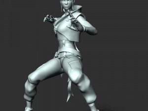 Jett - Valorant 3D Принт Модель