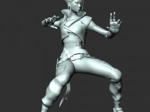 Jett - Valorant 3D Принт Модель