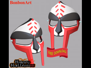 Face Mask - Halloween 3D Print Model