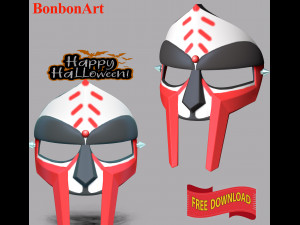 Face Mask - Halloween 3D Print Model